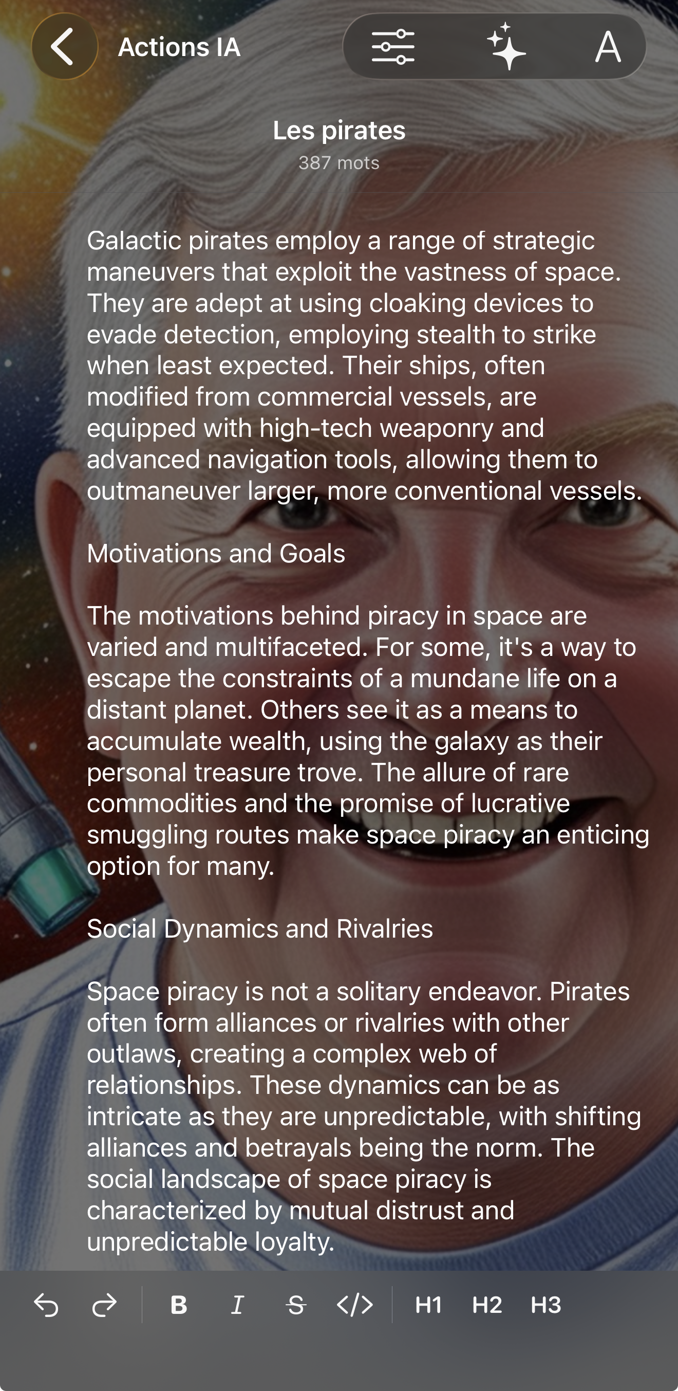 Writify app screenshot 3