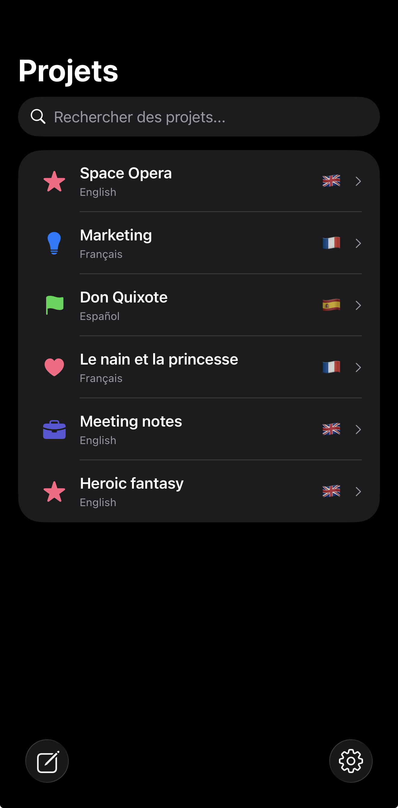 Writify app screenshot 4